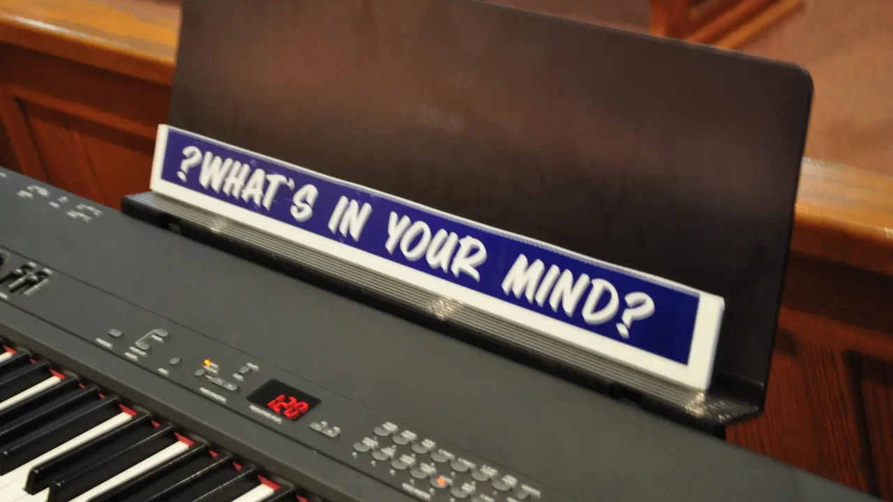 What's In Your Mind? - Prayer Request Form